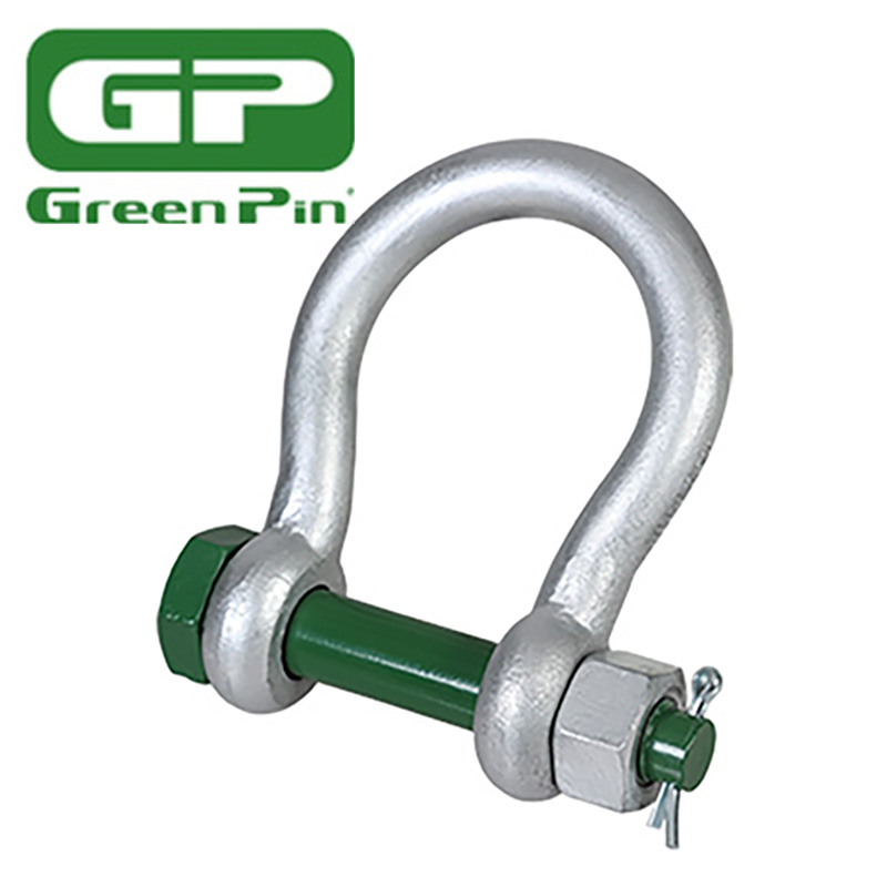 荷蘭製造Green-Pin-G4263闊口弓型塞古扣-有證書（Shackle-卸扣-塞古扣-吊重裝置批發）